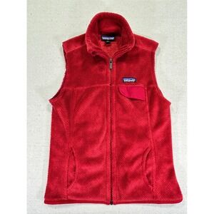 Vintage Patagonia Women's Small Better Sweater Fleece Vest‎ Waffle Full Zip